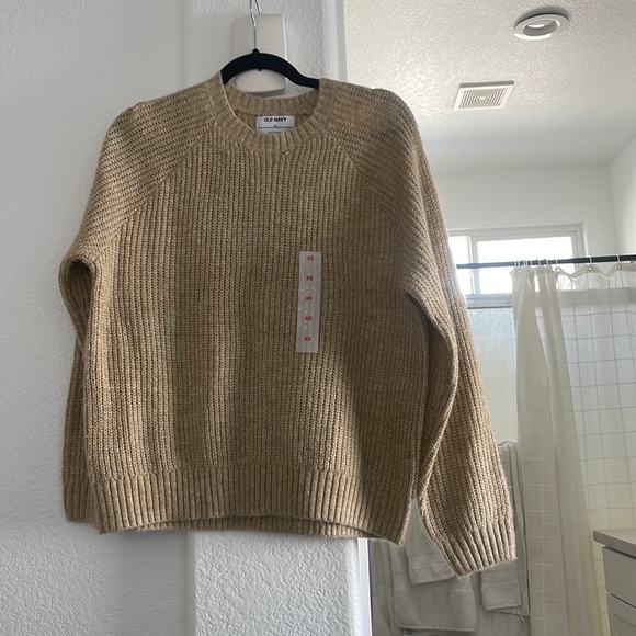 Old Navy Tan Sweater NWT - Picture 3 of 4